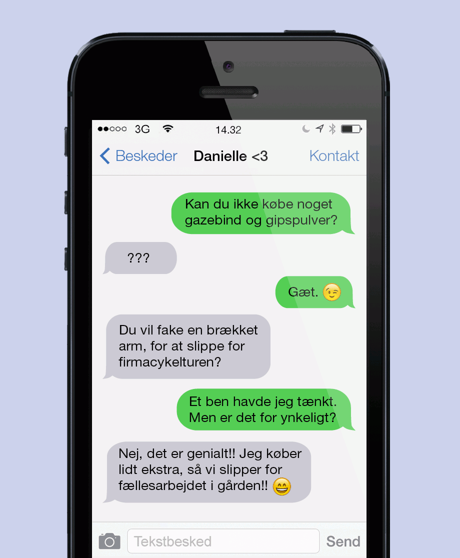 Og sådan slipper man for en firmacykeltur.