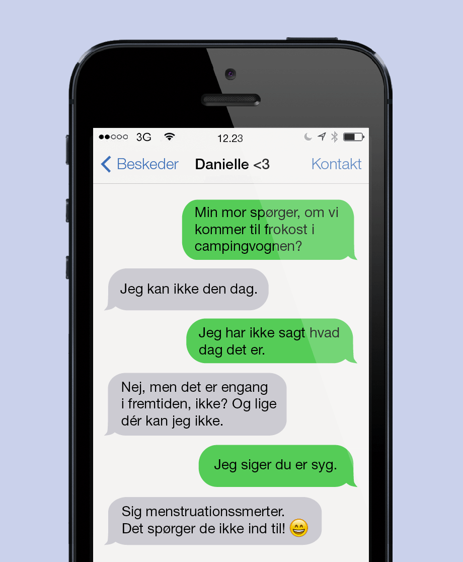 Ingen stiller spørgsmål til mensessmerter!