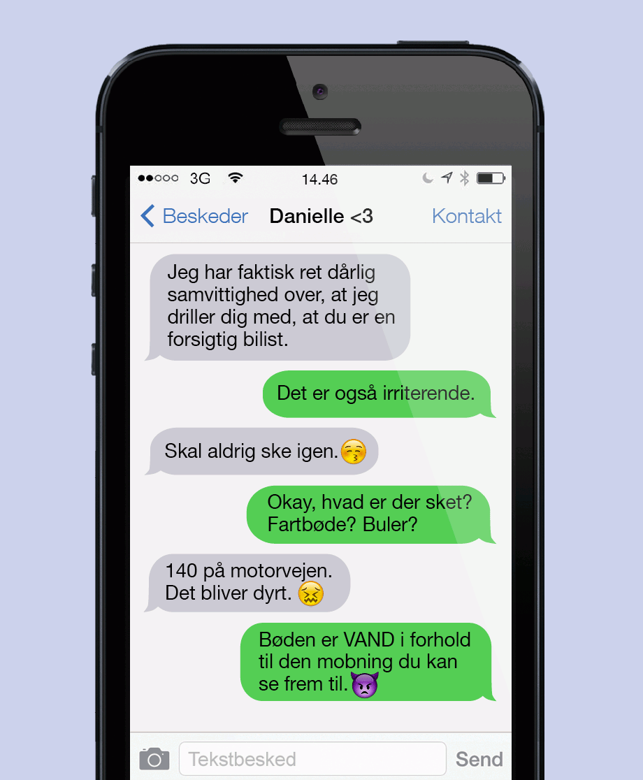 Nu er det min tur til at mobbe!