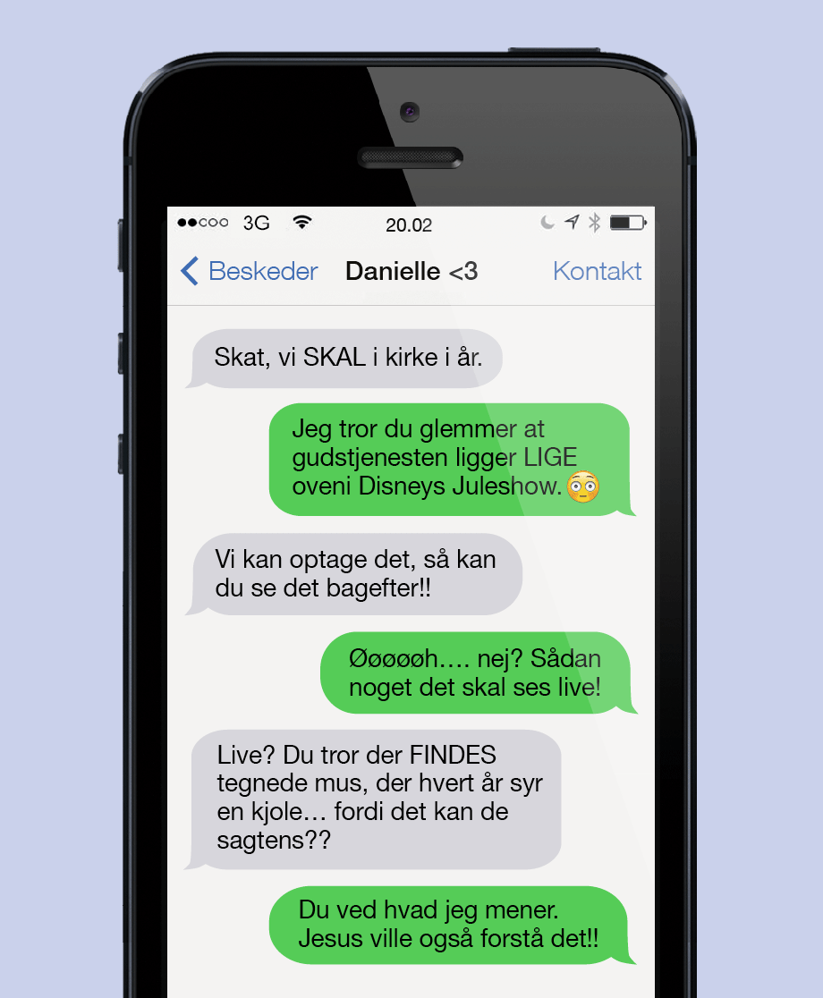 Jesus er forstående overfor afbud