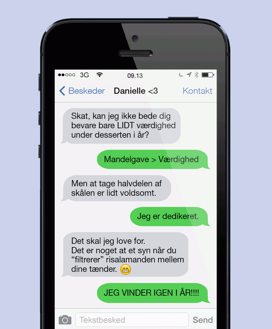 Hvor langt vil du gå for at få mandelgaven?