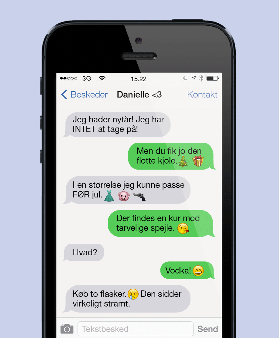 Jeg har intet at tage på!