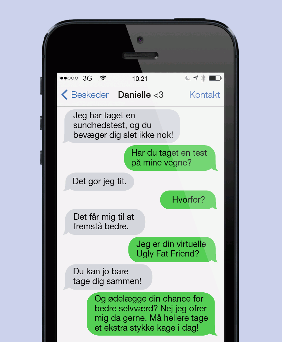 Den virtuelle Ugly Fat Friend
