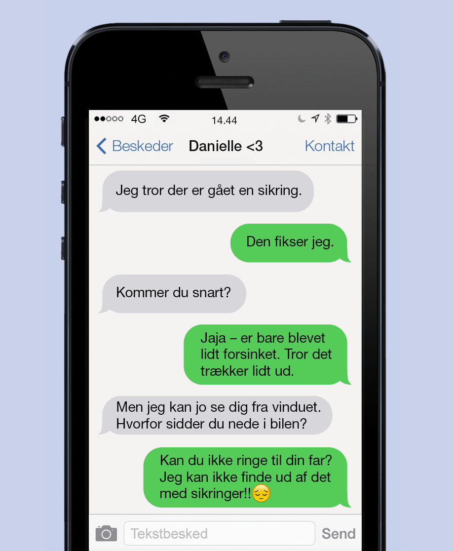 Der er gået en sikring ...