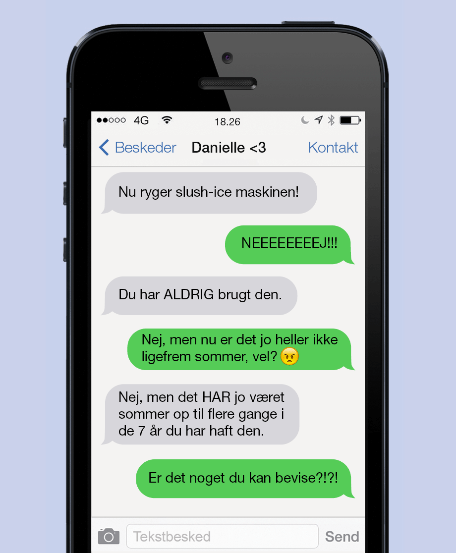 Slagsmålet om slush-ice-maskinen