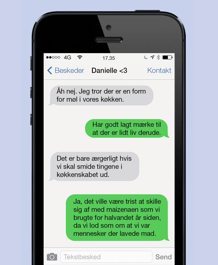 Møl i køkkenet