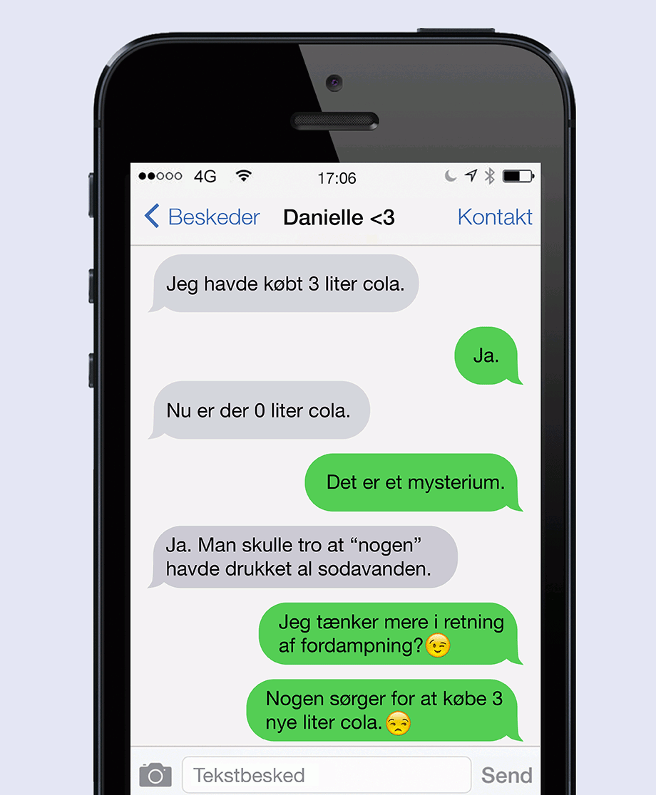 Den fordampede cola