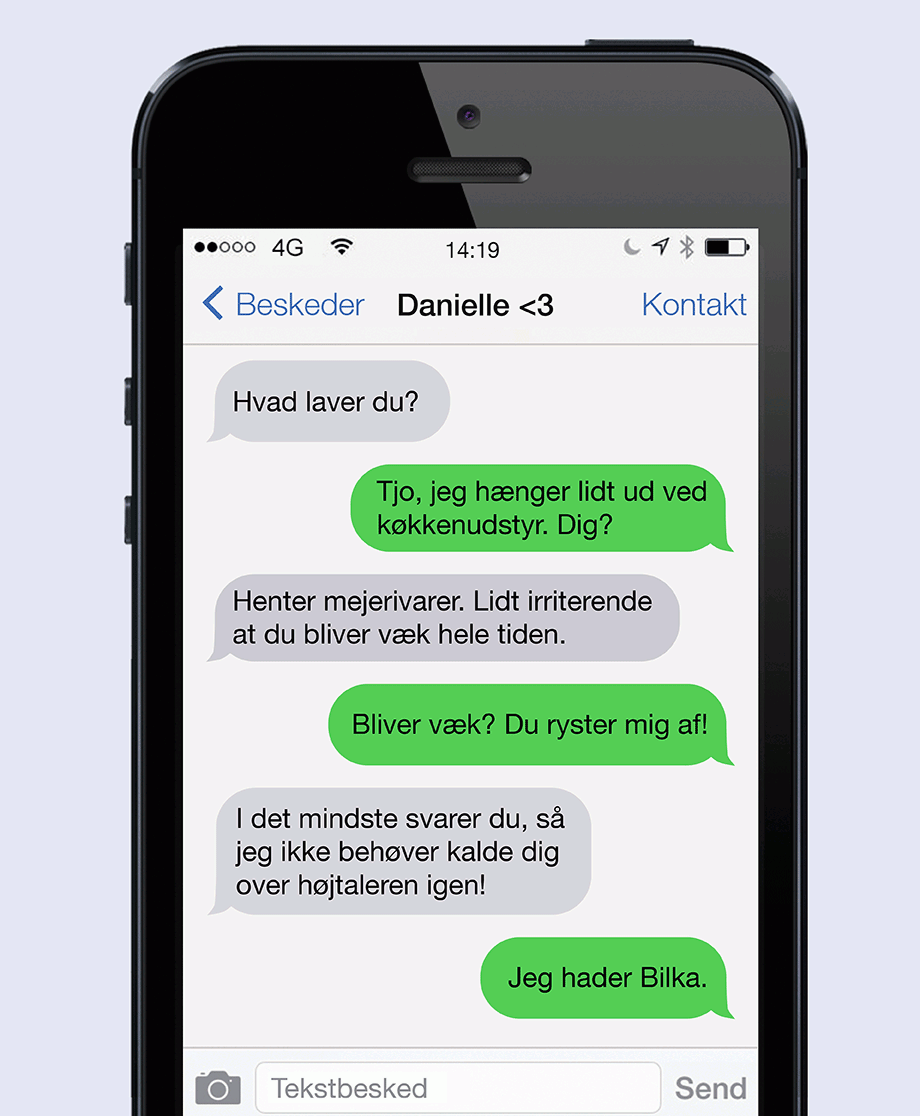 Hænger lidt ud ved køkkenudstyret ...