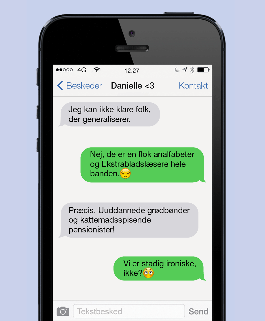 Folk der generaliserer ...