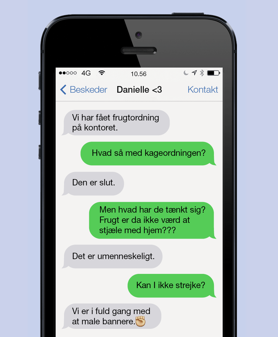 Fra kageordning til frugtordning. Hvad sker der for folk?!