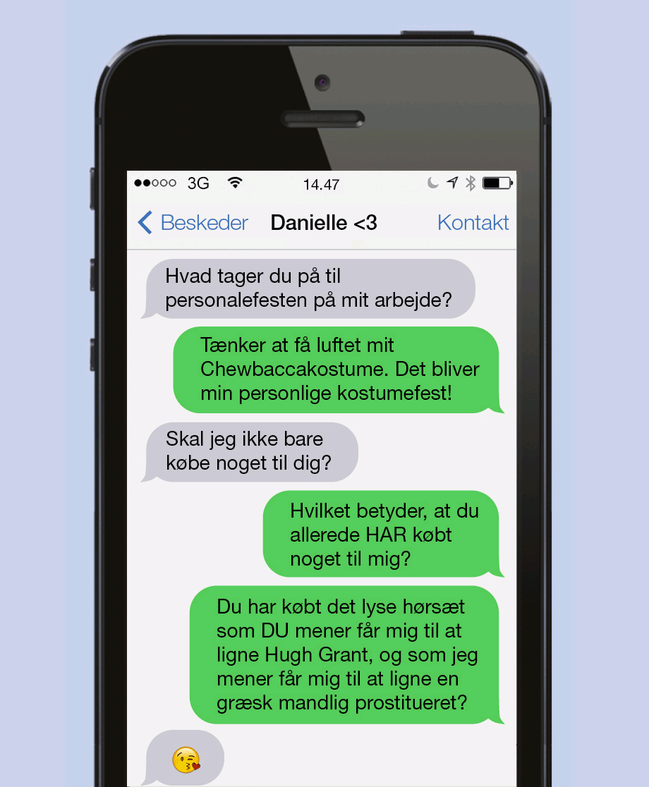 Så skal Chewbaccakostumet luftes! Not.