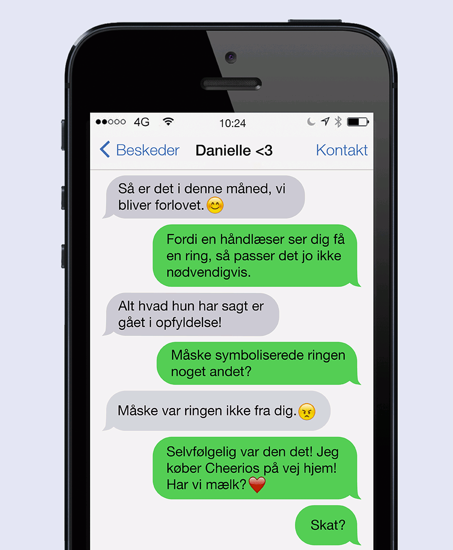 Jeg får en ring, det sagde håndlæseren!