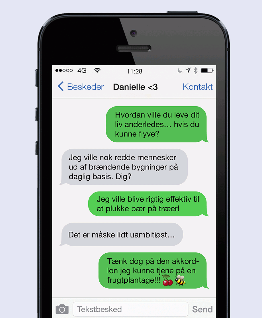 Hvordan ville du leve dit liv, hvis du kunne flyve?