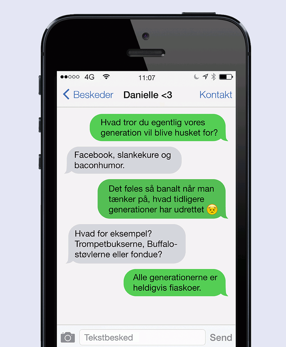 Hvad mon vores generation bliver husket for?