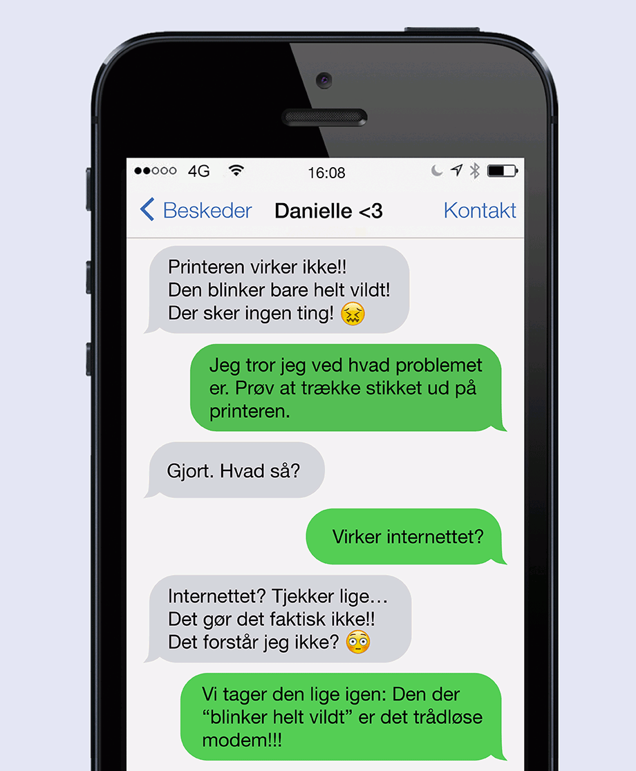 Printeren er i udu?!