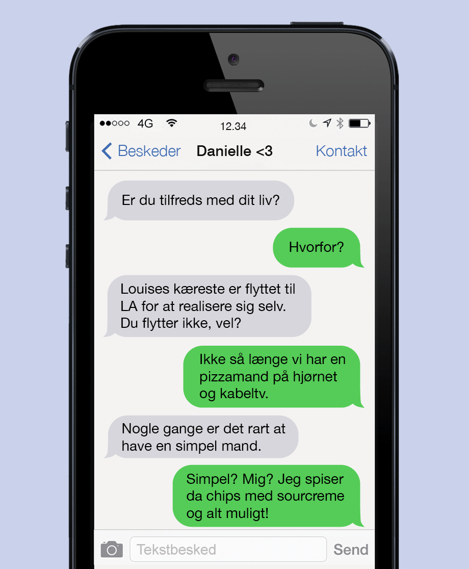 Jeg er altså en ret sofistikeret type ...