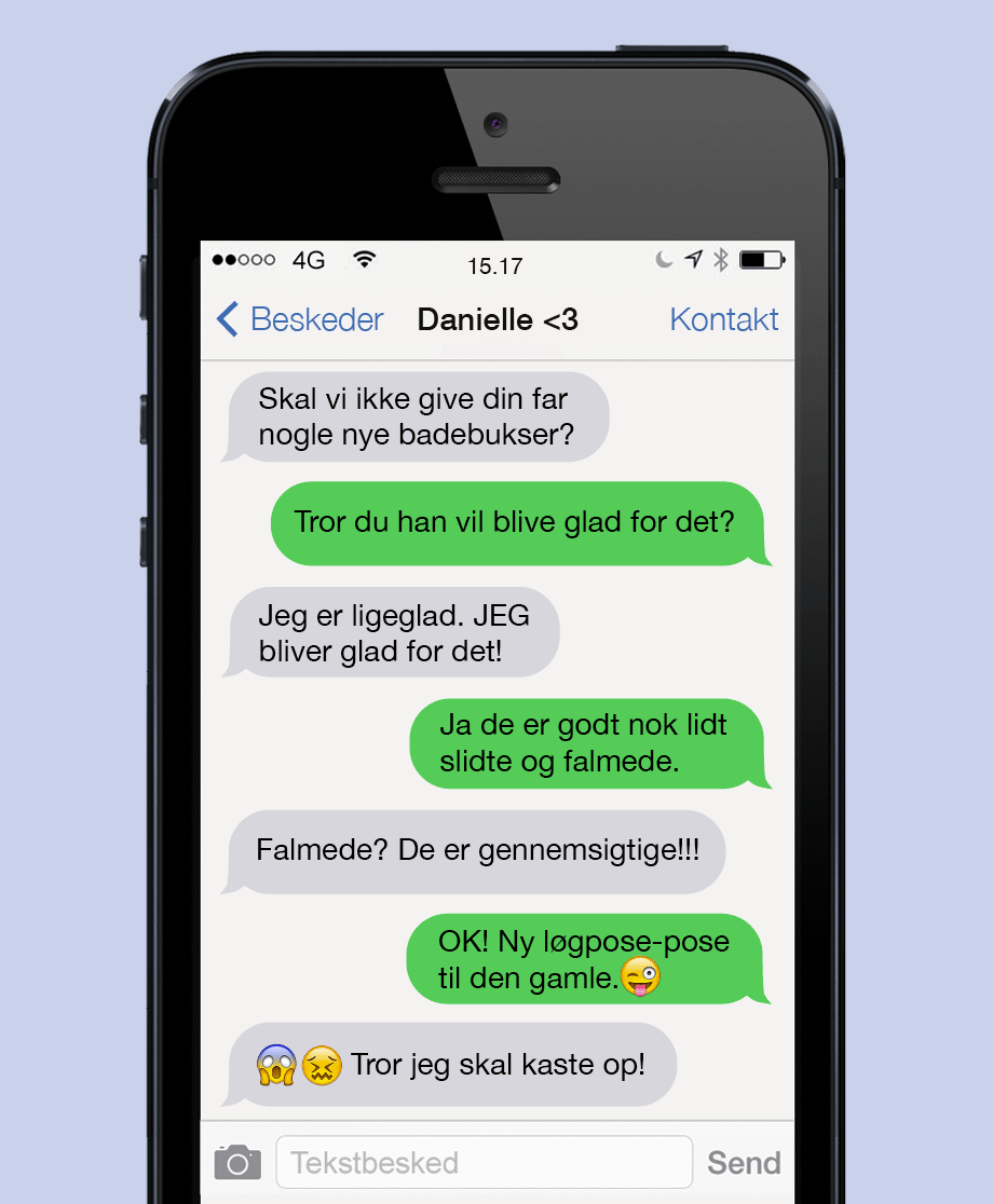 Nye badebukser til svigerfar ...