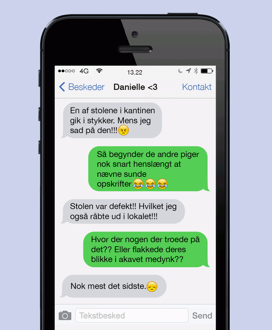 Det er en syg stolefabrik, der har lavet den stol der