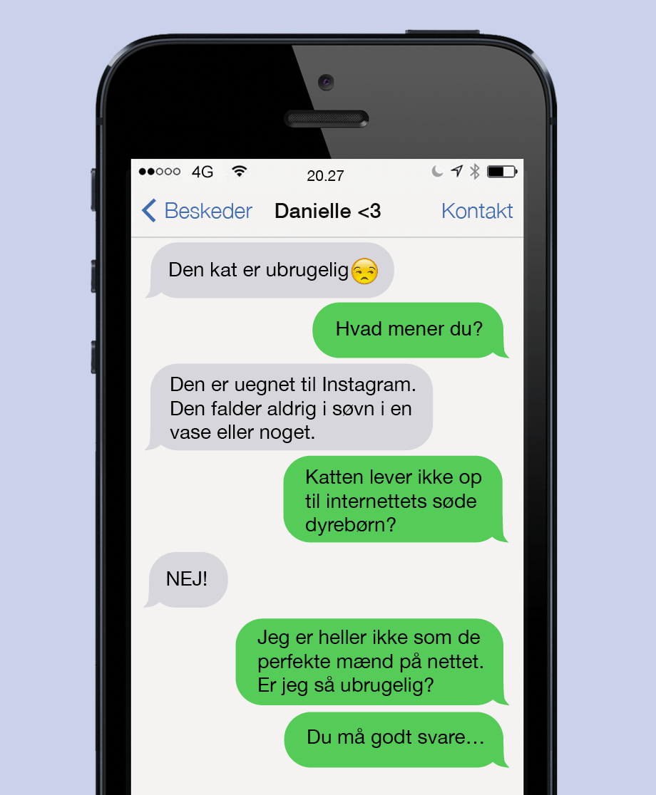 Den kat sover aldrig et nuttet sted