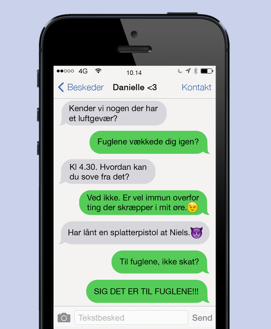 Der er noget der skræpper i mine ører
