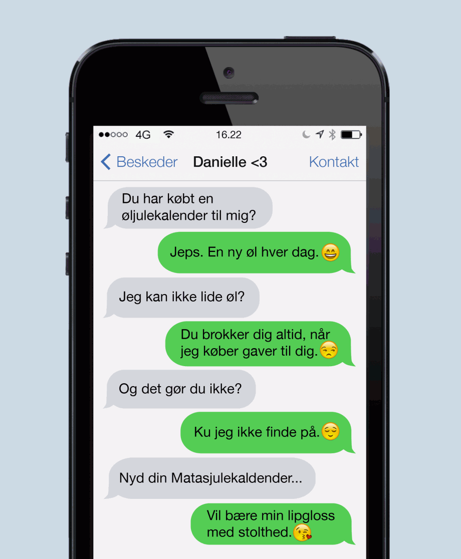 En øljulekalender?