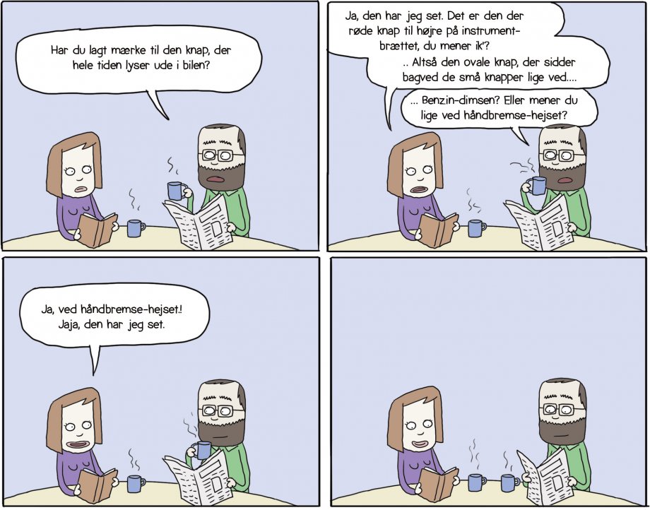 Knappen i bilen