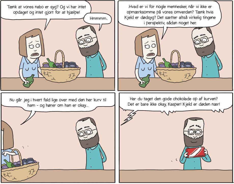 Kjeld er døden nær