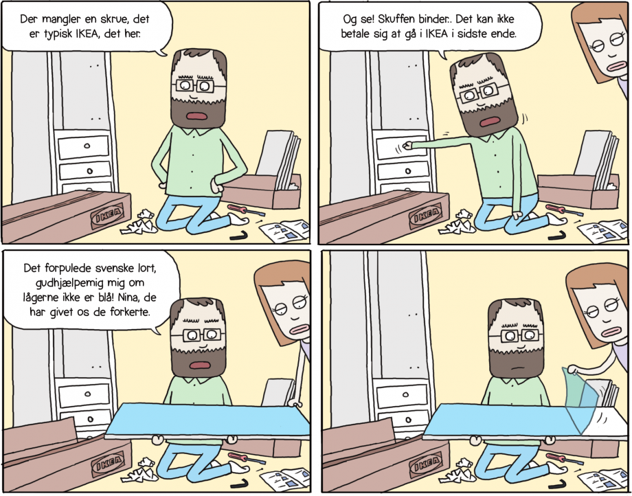 Der mangler en skrue ...