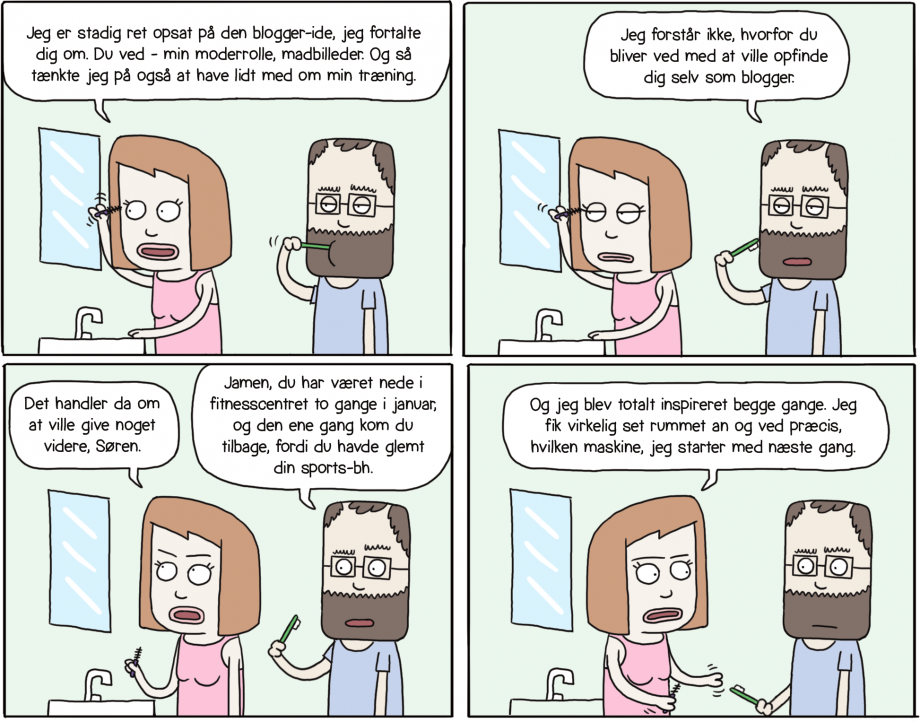 Blogger-idéen