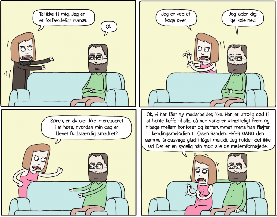De mellemfornøjede
