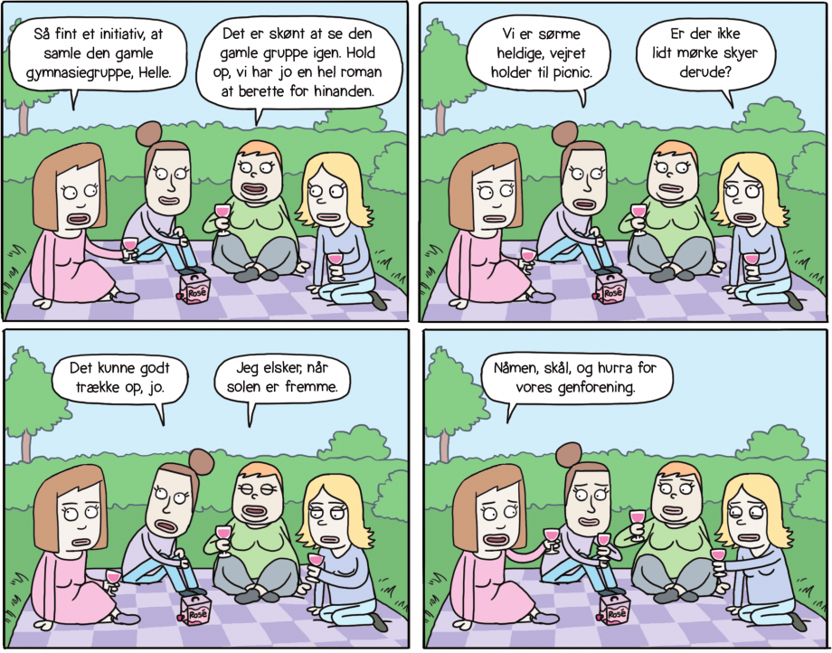 Den sprulende genforening