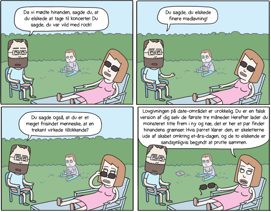 Du sagde, du sagde ...