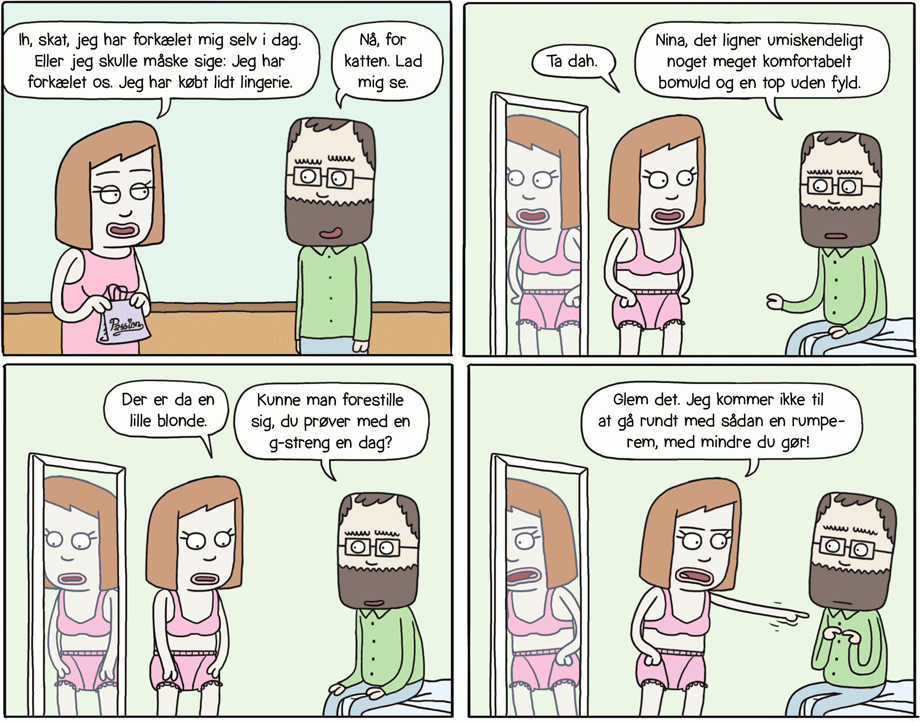 Har købt lidt sexet lingerie ...