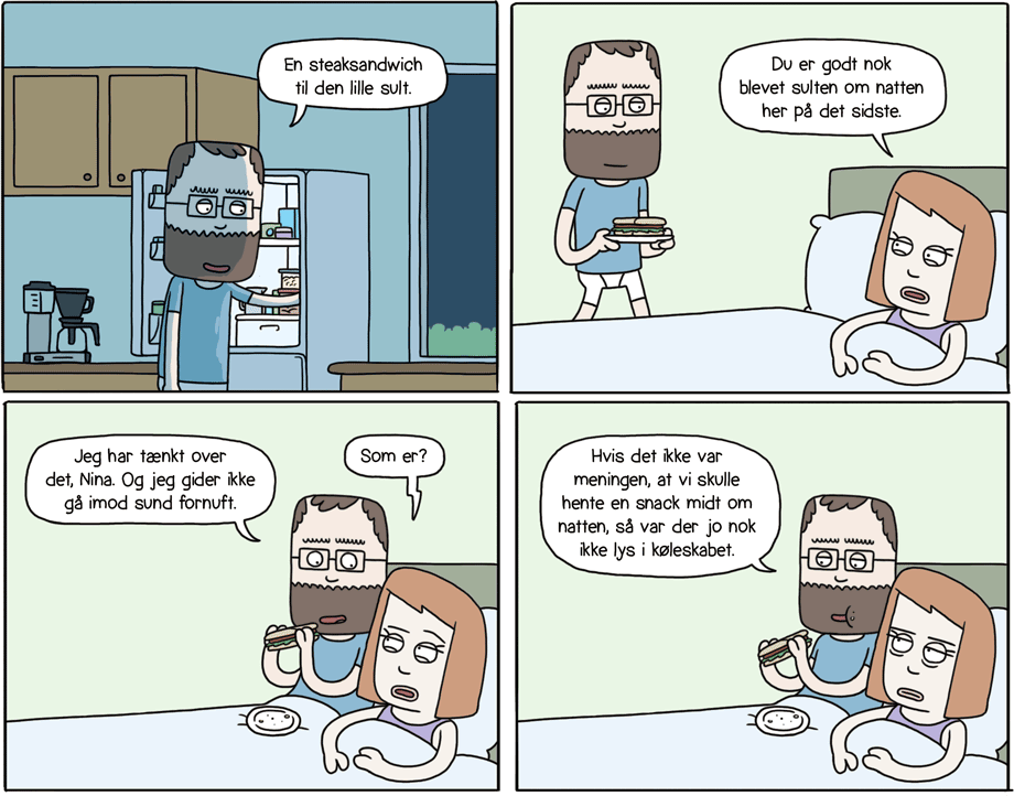 En lille nattesnack ...