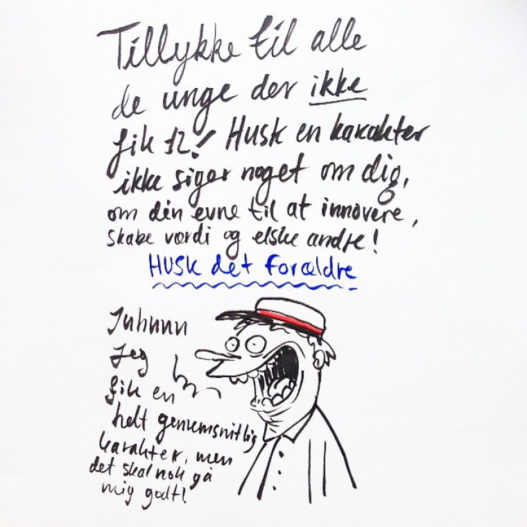 Tillykke til alle studenterne!