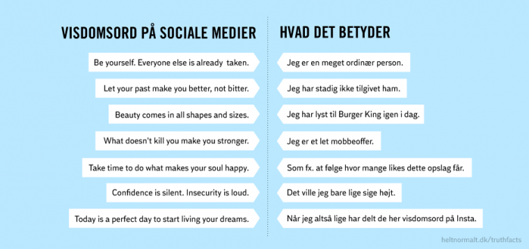 Visdomsord på sociale medier
