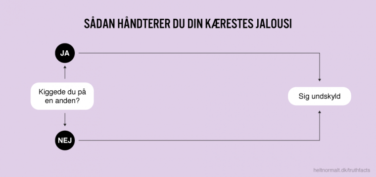 Sådan håndterer du din kærestes jalousi