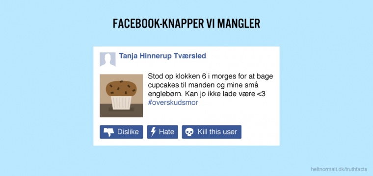 Facebook-knapper vi mangler