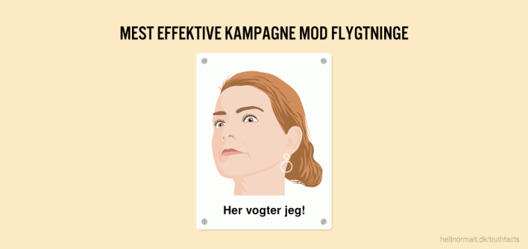 Mest effektive kampagne mod flygtninge