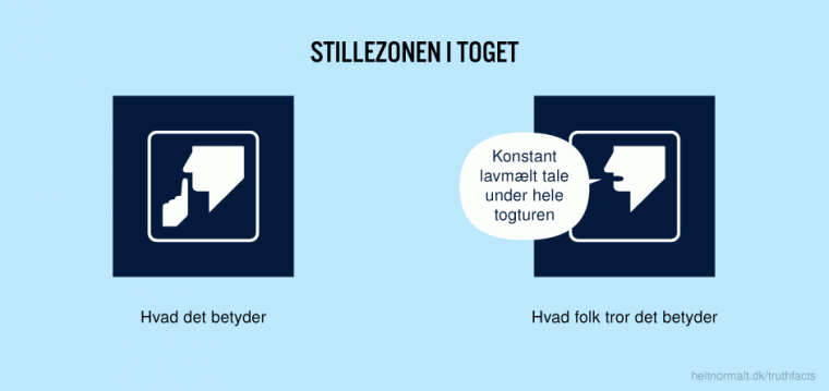 Stillezonen i toget