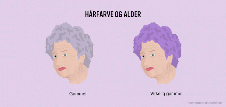 Hårfarve og alder