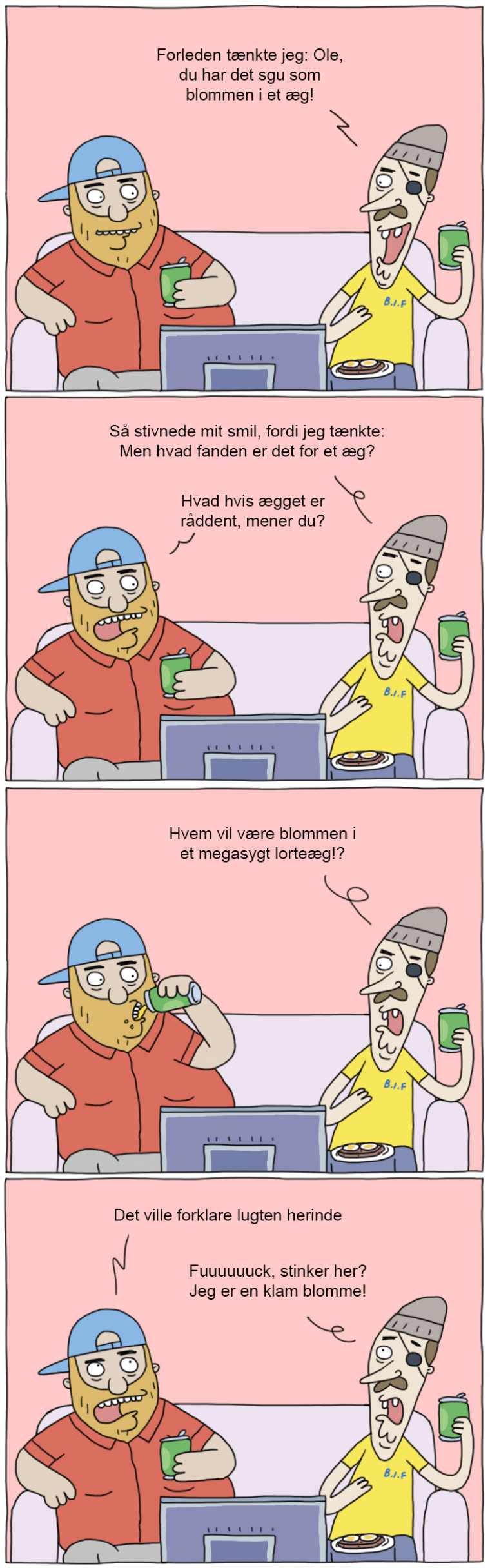 Blommen i et æg