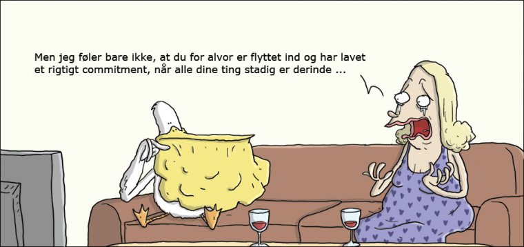 Pelikaner og commitment