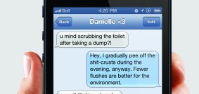 Toilet brushes are for losers