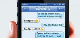 At the ice cream truck