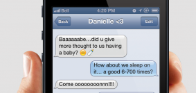 Me & Danielle having a baby?