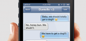 We have to get a dog!