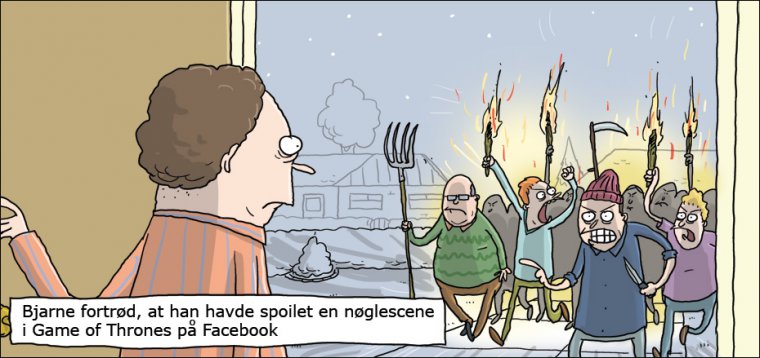 Nøglescene fra Game of Thrones