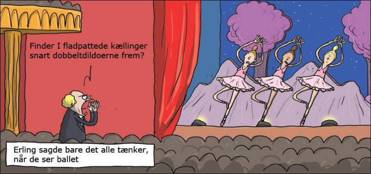 Det alle tænker når de er til ballet