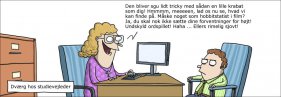 Dværg hos studievejleder